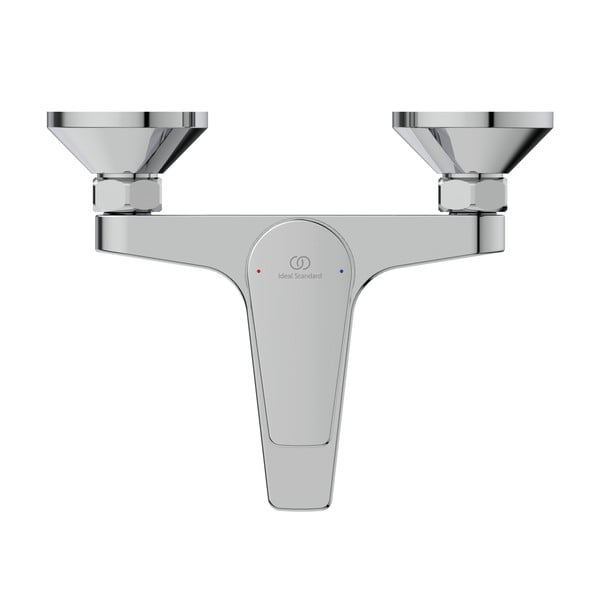 Батерия за вана/стенна в лъскаво сребристо Cerafine D – Ideal Standard-image-3