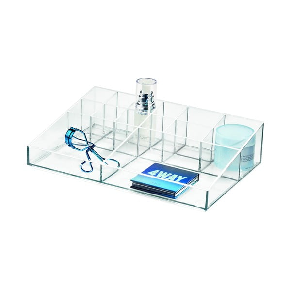 Козметичен органайзер за баня, изработен от рециклирана пластмаса Cosmetic Station - iDesign
