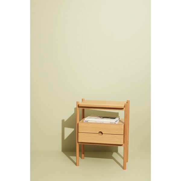 Нощно шкафче от декор от дъб в естествен цвят Appeal – Hübsch-image-3
