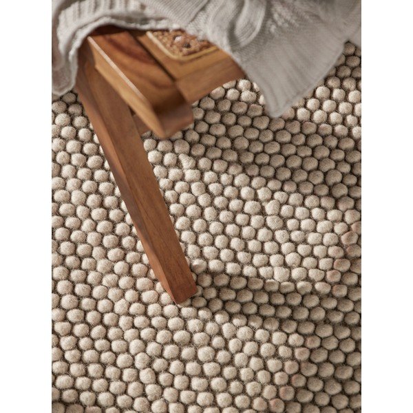 Бежов ръчно изработен вълнен килим 160x230 cm Richmond Diana – Ted Baker-image-2