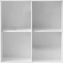 Бяла модулна система от рафтове 68,5x69 cm Mistral Kubus - Hammel Furniture