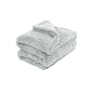 Сиво плюшено одеяло , 130 x 170 cm Teddy - Tiseco Home Studio