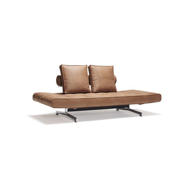 Кафява лежанка Faunal Brown Ghia Chrome - Innovation-image-4