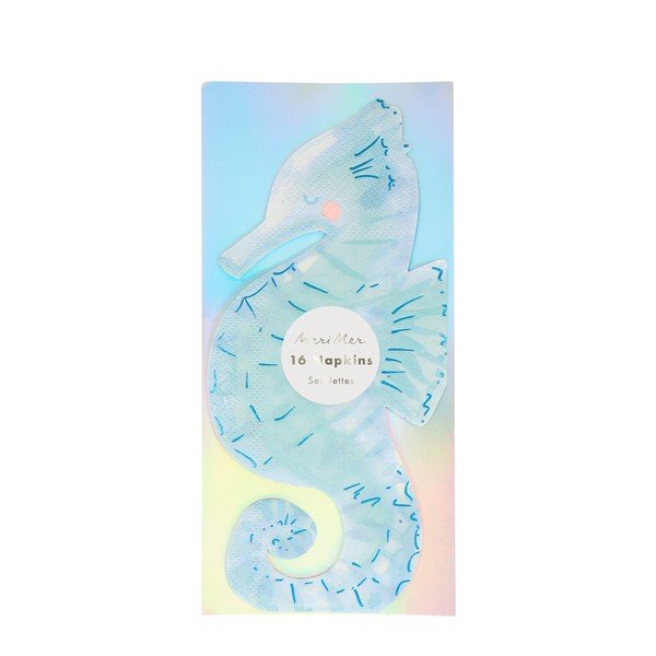 Хартиени салфетки в комплект 16 бр. Seahorse – Meri Meri-image-2