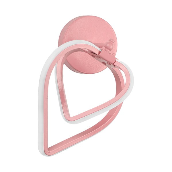 Розова метална LED стенна лампа Sevinc – Squid Lighting-image-3