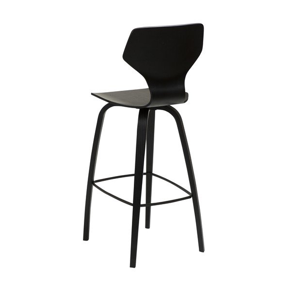 Черен бар стол (височина на седалката 75 cm) S.I.T – DAN-FORM Denmark-image-2