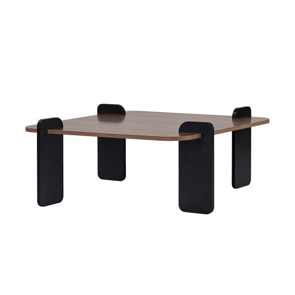 Кафява масичка за кафе 90x90 cm Marais – Nordure