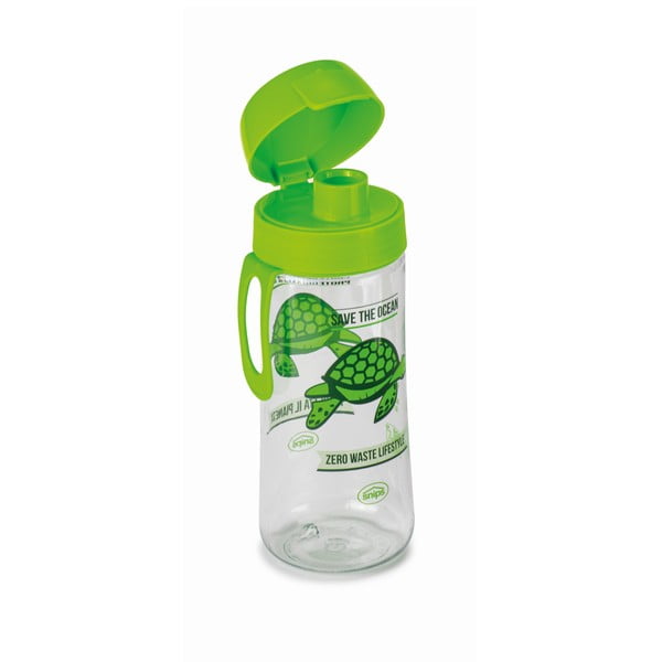 Зелена бутилка за вода Костенурка, 500 ml Save the Ocean - Snips