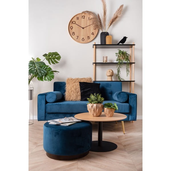 Възглавница от черно кадифе Tender, 40 x 40 cm - PT LIVING-image-1