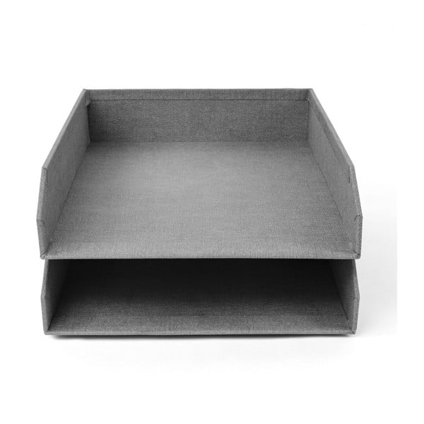 Картонени органайзери за документи в комплект от 2 Hakan - Bigso Box of Sweden-image-3