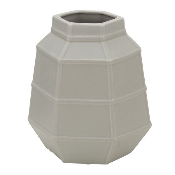 Бежова порцеланова ваза Lumiere, височина 19 cm - Mauro Ferretti