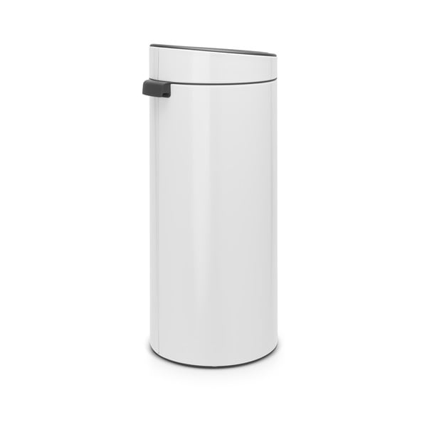 Бяло стоманено кошче за боклук, отваряне с докосване 30 l Touch Bin – Brabantia-image-3