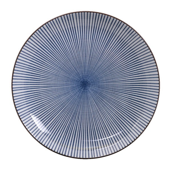 Синя порцеланова чиния Yoko, ⌀ 15,5 cm - Tokyo Design Studio