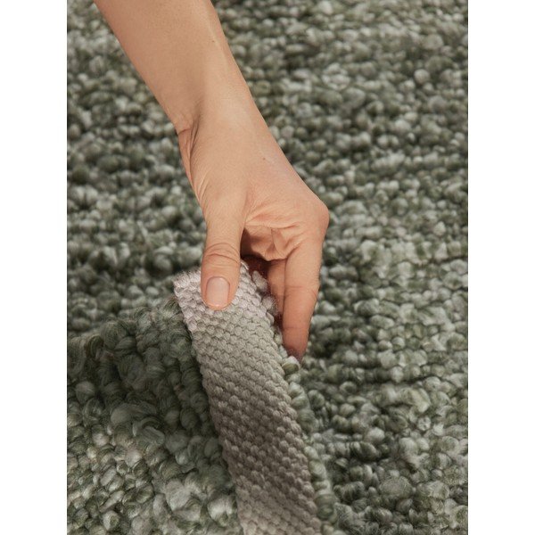 Зелена ръчно изработена пътека от букле 80x200 cm Notting Hill Portobello – Ted Baker-image-4