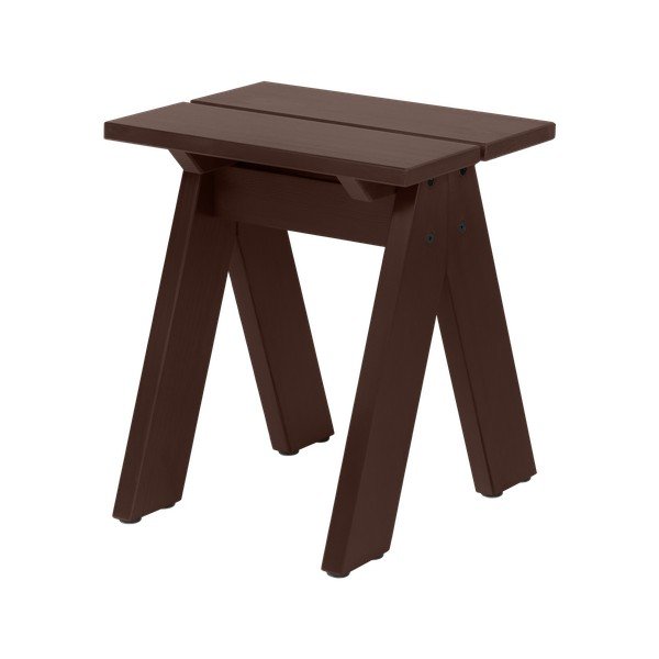 Тъмнокафяв градински стол от масивно дърво Navo – noo.ma