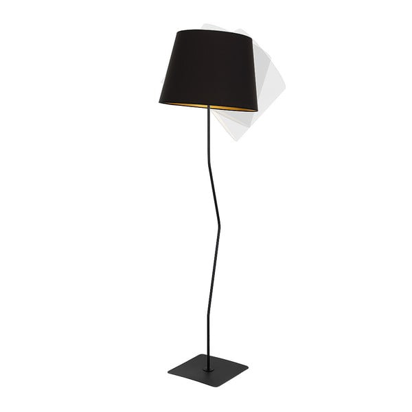 Черна свободностояща лампа Marylin Black - Glimte