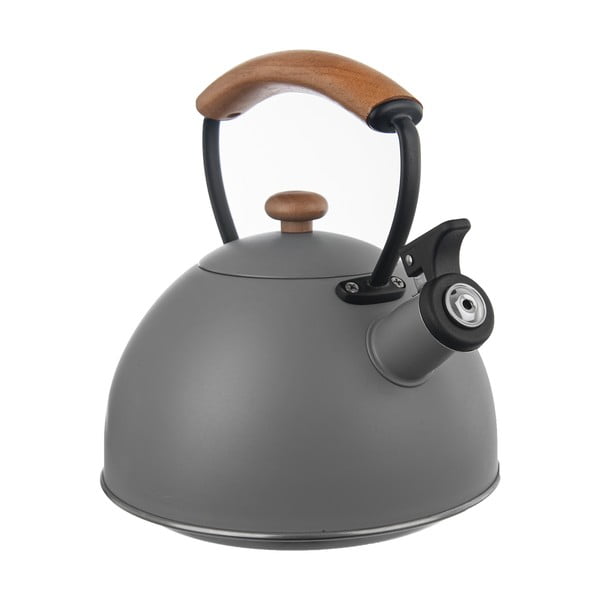 Сив чайник от неръждаема стомана 3 л Wooden - Orion-image-1