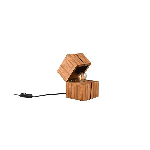 Кафява настолна лампа (височина 16 cm) Treasure - Trio-image-1