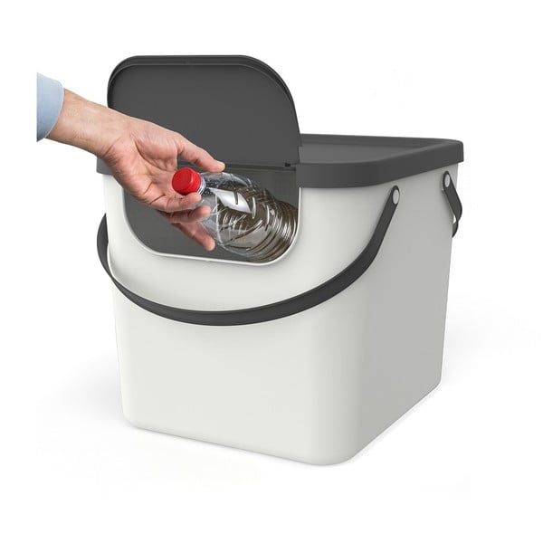 Кошче за отпадъци от рециклирана пластмаса 40 л Albula - Rotho-image-2