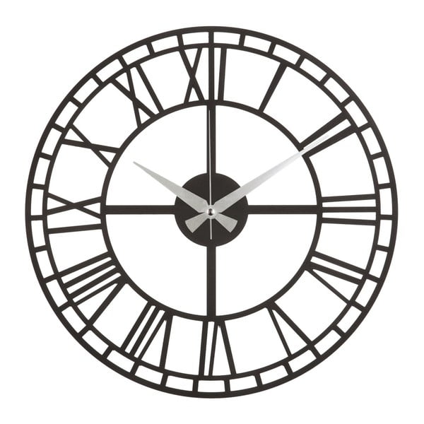 Метален стенен часовник Лондон, ø 50 cm - Unknown