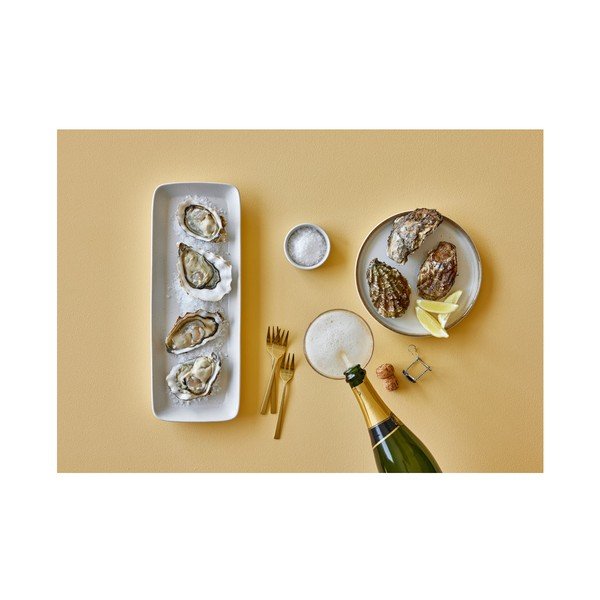 Поднос за сервиране, изработен от фаянс 38x14 cm - Bitz-image-4