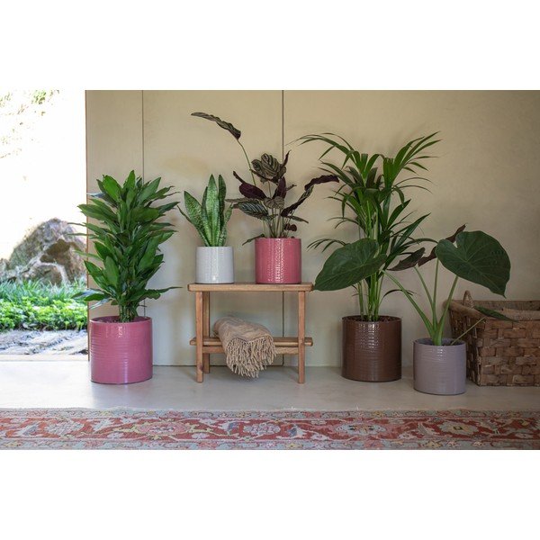 Керамично ръчно изработено покритие за кашпа ø 25 cm Fortuna – Artevasi-image-3