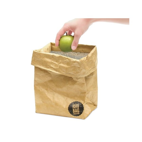 Svačinová taška Luckies of London Brown Paper Bag-image-3