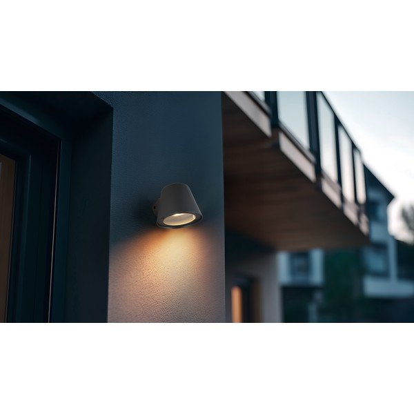 Стенно външно осветително тяло ø 11,5 cm Beni – Trio-image-1