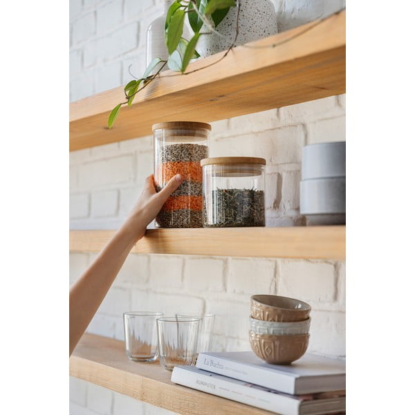 Стъклен буркан за храна Минерал - Bonami Essentials-image-1