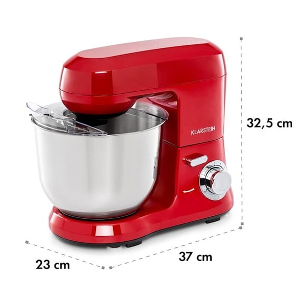 Червен кухненски робот Bella Robusta - Klarstein-image-2