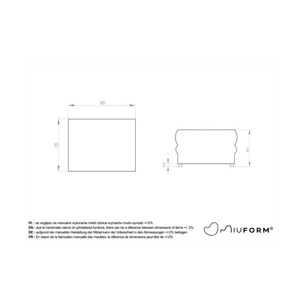Бежова табуретка Wilson – Miuform-image-4