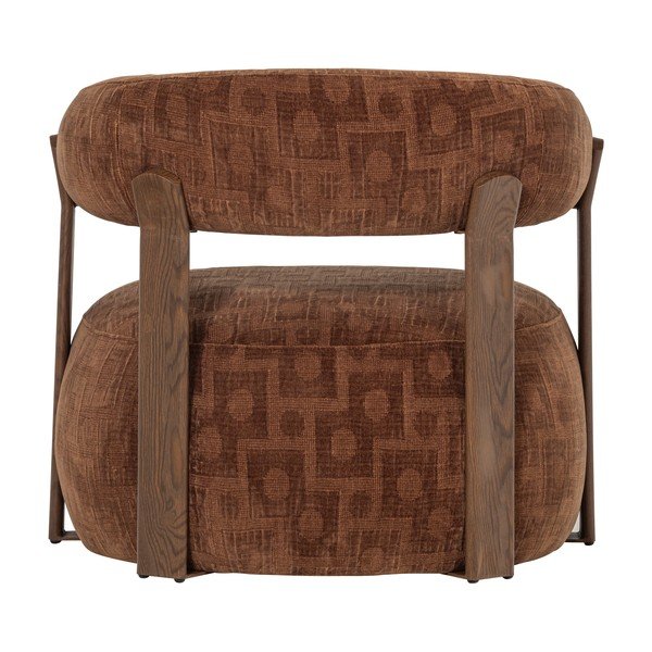 Кафяво кресло Foon – WOOOD-image-4