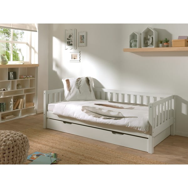 Бяло детско легло 90x200 cm Fritz - Vipack-image-2