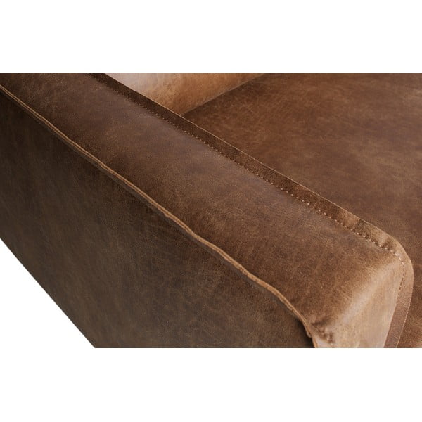 Кафяво кресло Rodeo – WOOOD-image-3