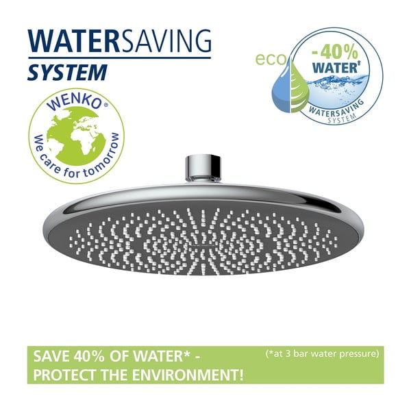 Душ глава ø 22,5 cm Water Saving - Wenko-image-3