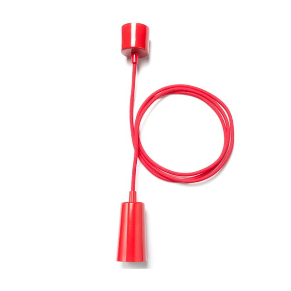 Závěsný kabel Plumen Drop Cap, červený