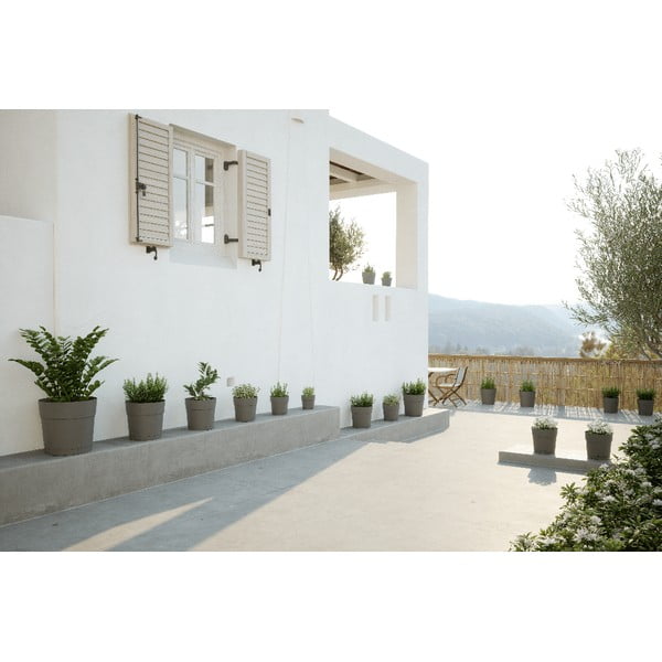 Саксия за цветя от рециклирана пластмаса ø 20 cm Capri – Artevasi-image-3