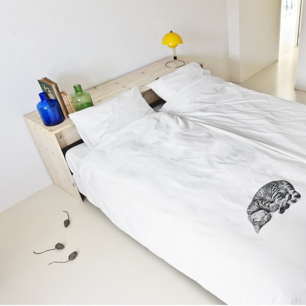 Bavlněné povlečení na jednolůžko Snurk Ollie, 140 x 200 cm-image-1