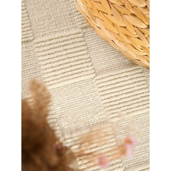 Кремава ръчно изработена вълнена пътека 80x200 cm Scala – Villeroy&Boch-image-4