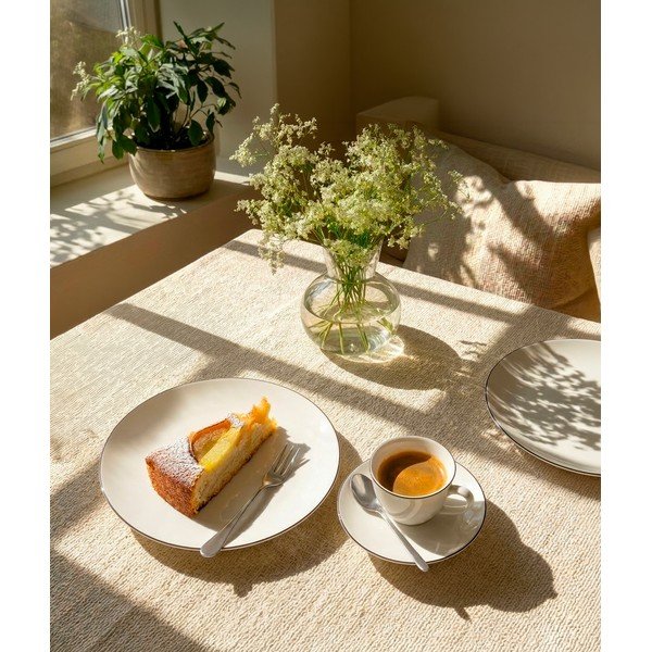 Бяла порцеланова чаша за еспресо 100 ml Decora – Orion-image-1