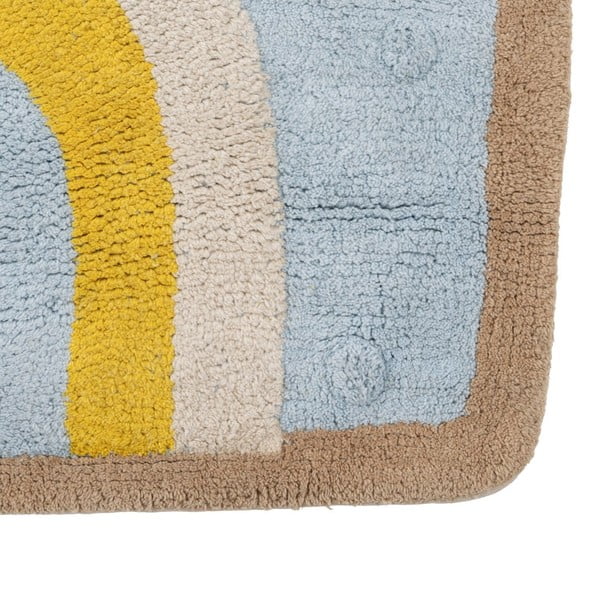 Светлосин памучен детски килим 74x100 cm House – Ixia-image-4