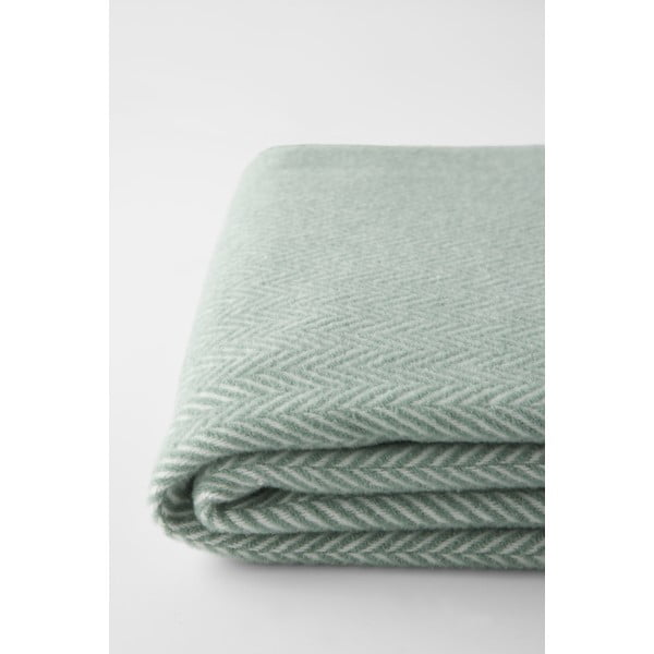 Светлозелено каре със съдържание на памук , 140 x 180 cm Skyline - Euromant-image-1