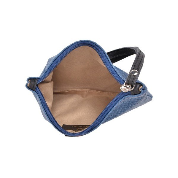 Modré kožené psaníčko Mangotti Bags Studo-image-2