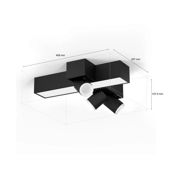 Smart прожектор GU10 Centris – Philips Hue-image-3