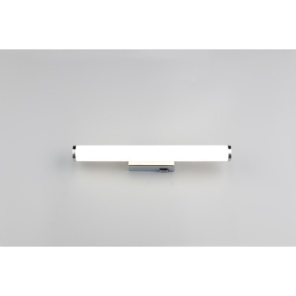 LED стенна лампа в лъскаво сребристо Mattimo – Trio-image-1