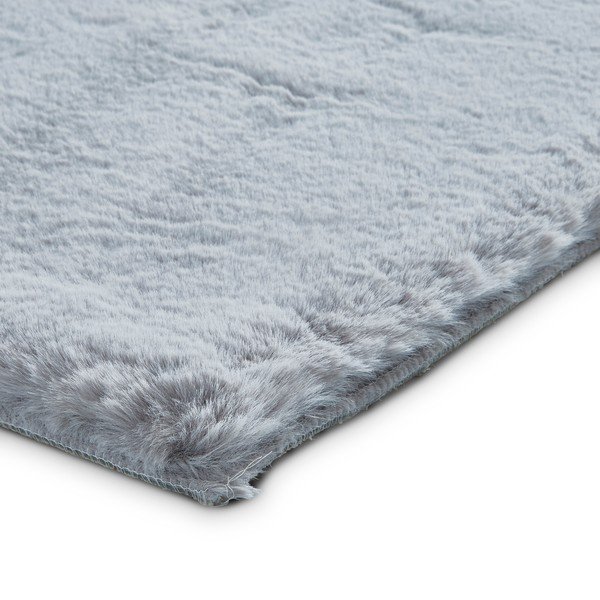 Сив килим , 80 x 150 cm Teddy - Think Rugs-image-1