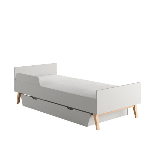 Сиво детско легло 90x200 cm Swing - Pinio-image-4