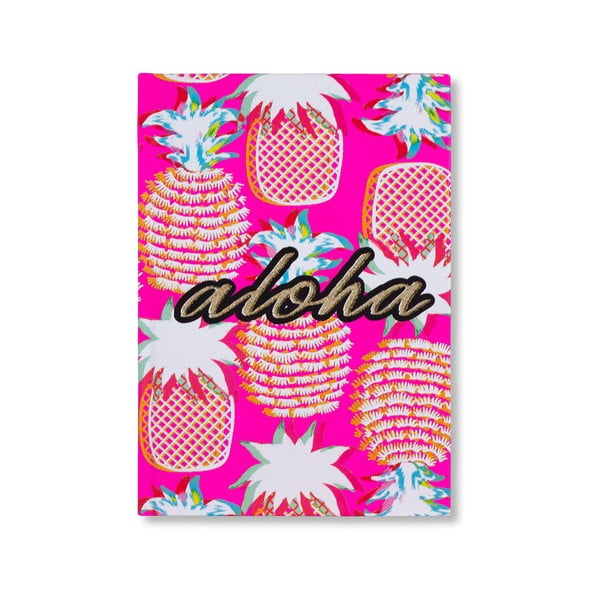 Тетрадка Aloha с твърди корици, 96 страници - Tri-Coastal Design
