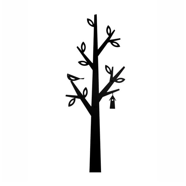 Черно метално дърво за закачане - Nørdifra
