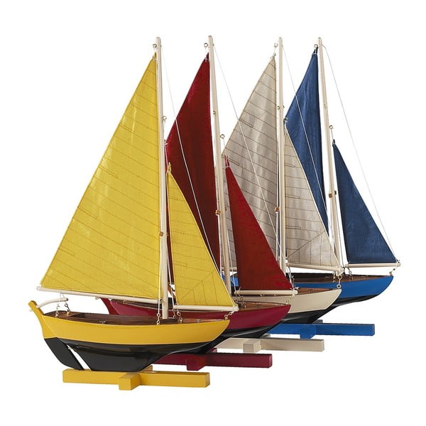 Set 4 ks modelů lodí Sunset Sailors